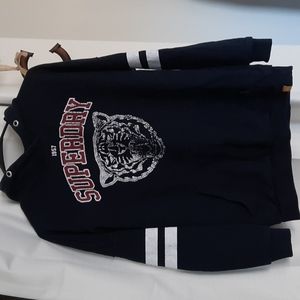 Superdry XS navy hoodie
